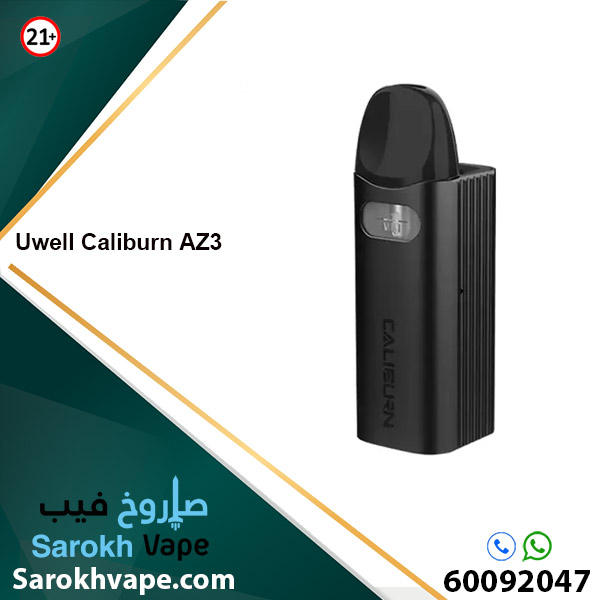 Uwell Caliburn AZ3 Black Sarokh Vape