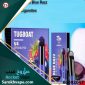 CARTON TGBOAT BLUE RAZZ DISPOSABLE PODS