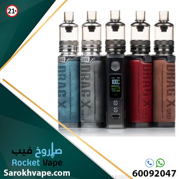 VOOPOO DRAG X PLUS UPTO 100 WATT - Sarokh Vape