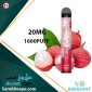 VOZOL LYCHEE ICE 1600 PUFFS 2%