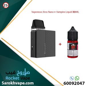 Vaporesso Xros Nano+ Vampire Liquid 30ML