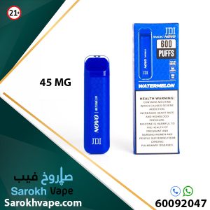 Novo Watermelon 45MG 600 puffs