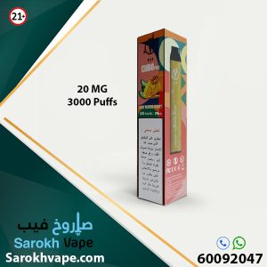 Vbar Aloe Mango Honey 20MG 3000 Puffs