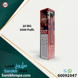 Vbar Apple Peach 20MG 3000 Puffs