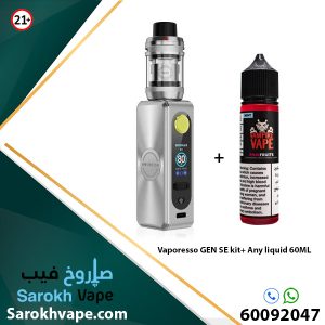 Vaporesso GEN SE kit+ Any liquid 60ML